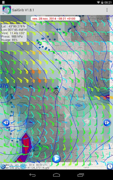 Marine Weather | SailGrib – 해양 날씨 | 세일그립 2.0.1 9