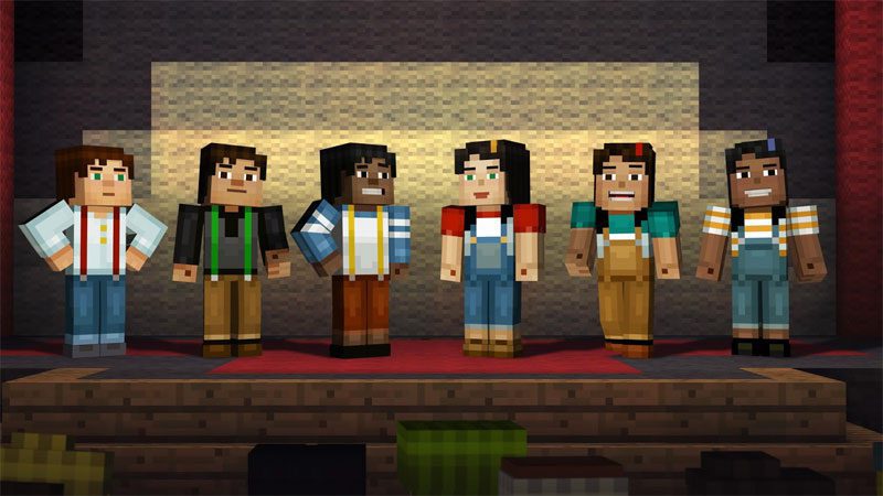 Minecraft: Story Mode – 마인크래프트: 스토리 모드 1.37 버그판 4