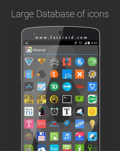 Minimal APEX NOVA KITKAT THEME – 미니멀 APEX NOVA 키트캣 테마 1.0.1 2
