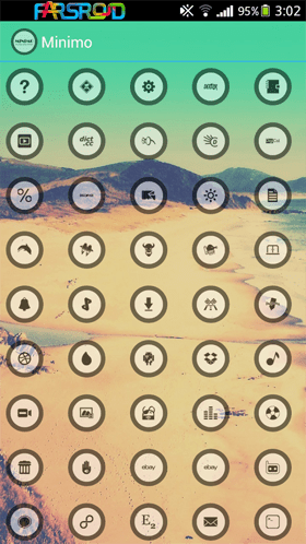 Minimo HD Multilauncher Theme – 미니모 HD 멀티런처 테마 1.0 1