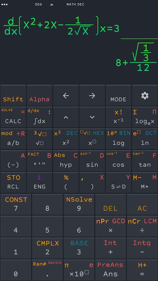 NCALC FX 570 ES/VN PLUS Full – NCALC FX 570 ES/VN PLUS 풀 (프리미엄) 2.3.0 1