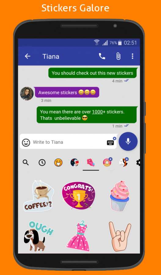 Niaje Messenger SMS & MMS Full – 니아제 메신저 SMS & MMS 풀 (풀) 3.0.3 2