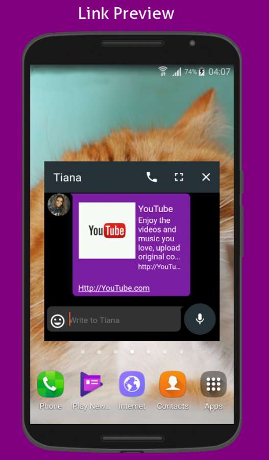 Niaje Messenger SMS & MMS Full – 니아제 메신저 SMS & MMS 풀 (풀) 3.0.3 3