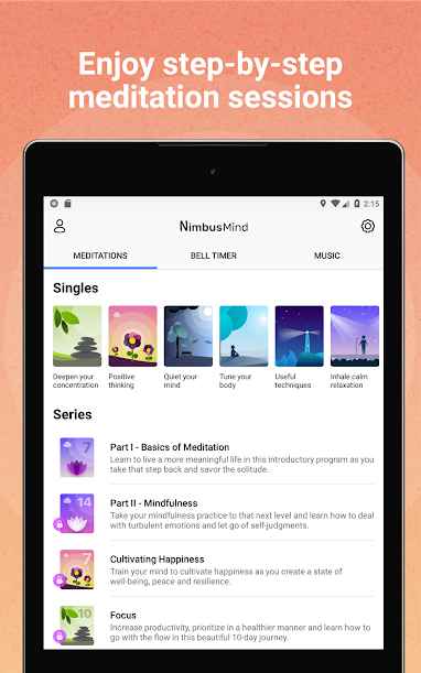 NimbusMind: Meditation, Calm, – NimbusMind: 명상, 차분함, 7.7.2372f83 3