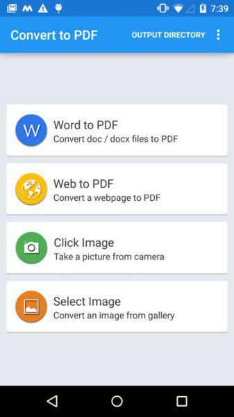 PDF Converter Doc, Web & Image – PDF 변환기 문서, 웹 및 이미지 1.6 1
