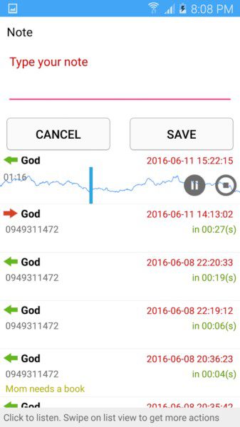 PRO Robot Note Call Recorder – 프로 로봇 노트 통화 녹음기 (프로) 7.5 3