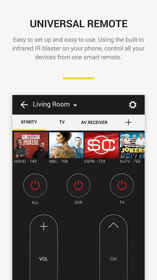 Peel Universal Smart TV Remote Control Pro – 필 유니버설 스마트 TV 리모컨 프로 (프로) 10.7.7.0 2