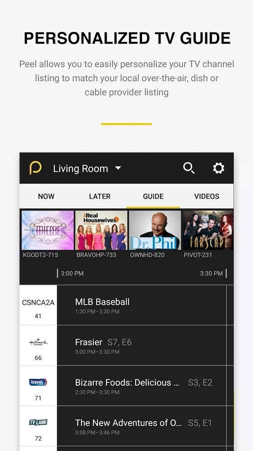 Peel Universal Smart TV Remote Control Pro – 필 유니버설 스마트 TV 리모컨 프로 (프로) 10.7.7.0 3