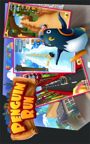 Penguin Run mod – 펭귄 달리기 모드 1.1 버그판 2