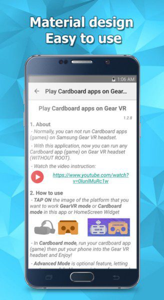 Play Cardboard apps on Gear VR – 기어 VR에서 카드보드 앱 재생 1.4.0 6