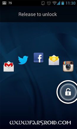 Quick Launch Social Lockscreen – 퀵 런치 소셜 잠금화면 2.1 2