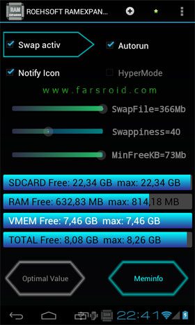 ROEHSOFT RAM Expander (SWAP) – 로에소프트 RAM 확장기 (스왑) 3.76 2