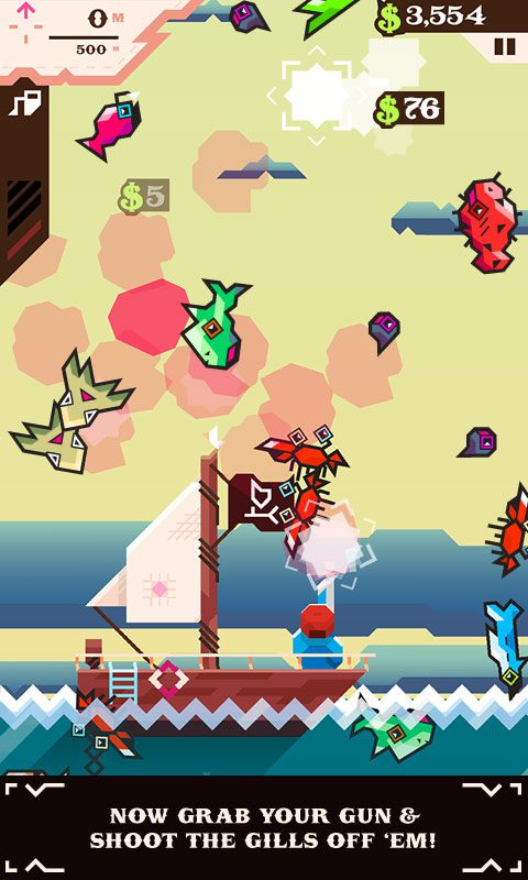Ridiculous Fishing b1422063103 – 우스꽝스러운 낚시 1.2.2.4 버그판 4
