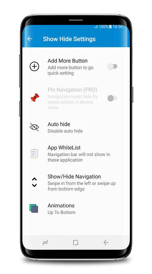 S8 Navigation bar PRO (No Root) – S8 네비게이션 바 PRO (루트 없음) (프로) 1.3.3 4