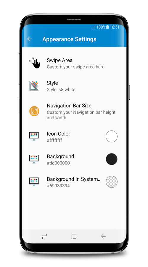 S8 Navigation bar PRO (No Root) – S8 네비게이션 바 PRO (루트 없음) (프로) 1.3.3 6