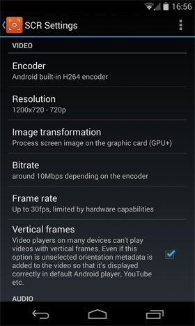 SCR Screen Recorder Pro ★ root – SCR 스크린 레코더 프로 ★ 루트 (프로) 1.0.5 2