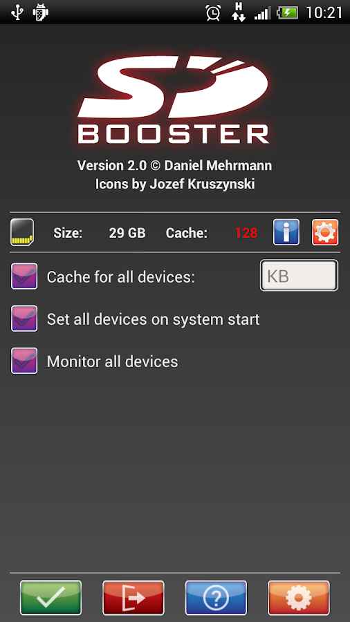 SD-Booster – برنامه شتاب دهنده سرعت مموری کارت اندروید ! – SD-부스터 2.0.7 1