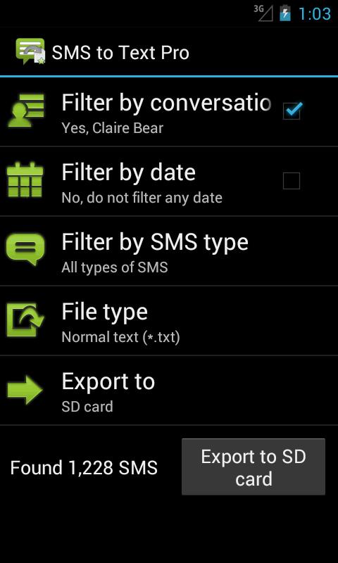 SMS to Text Pro – SMS를 텍스트로 변환 프로 (프로) 1.9.5 1