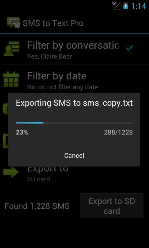 SMS to Text Pro – SMS를 텍스트로 변환 프로 (프로) 1.9.5 2