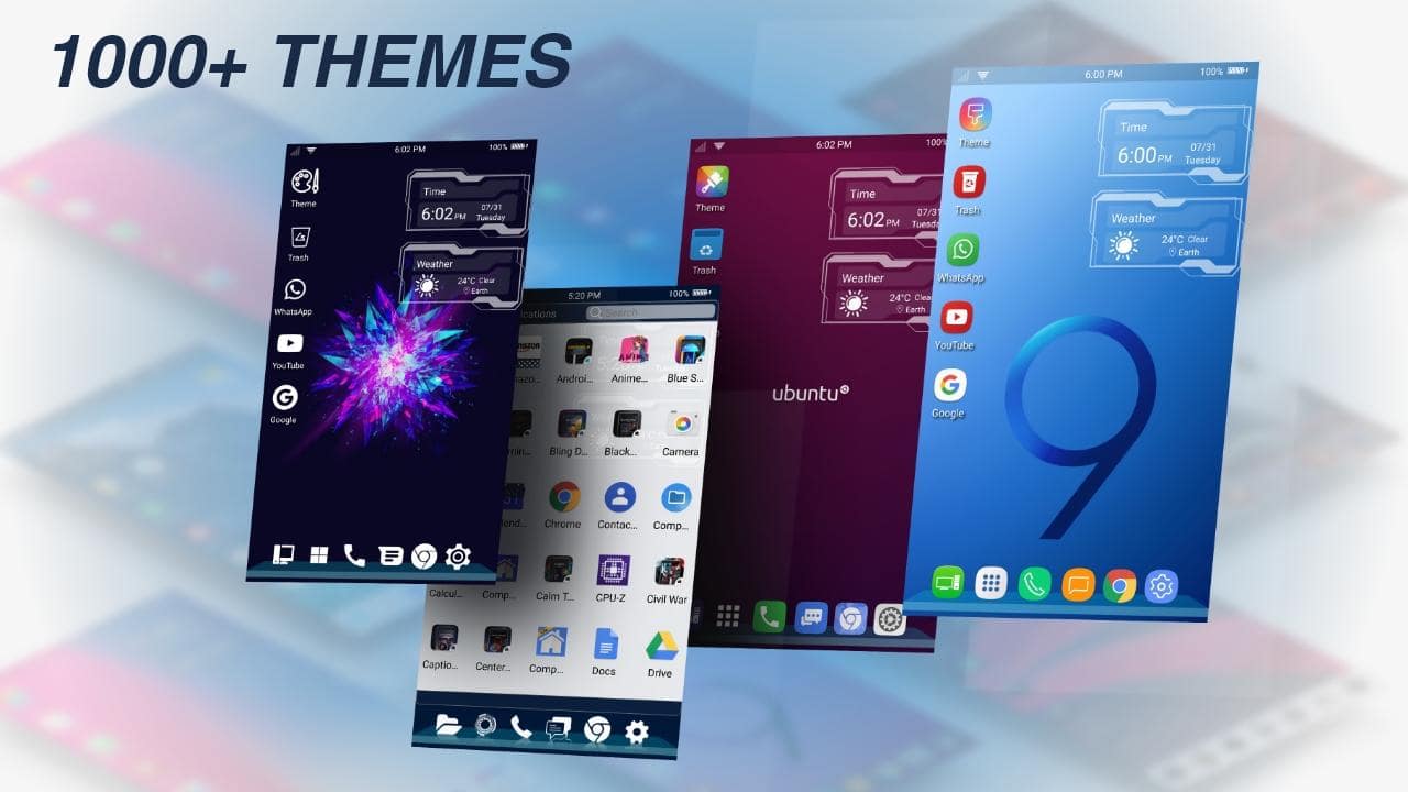 Sci Fi Launcher 2018 Style – 사이파이 발사기 2018 스타일 (잠금 해제) 1.6 5