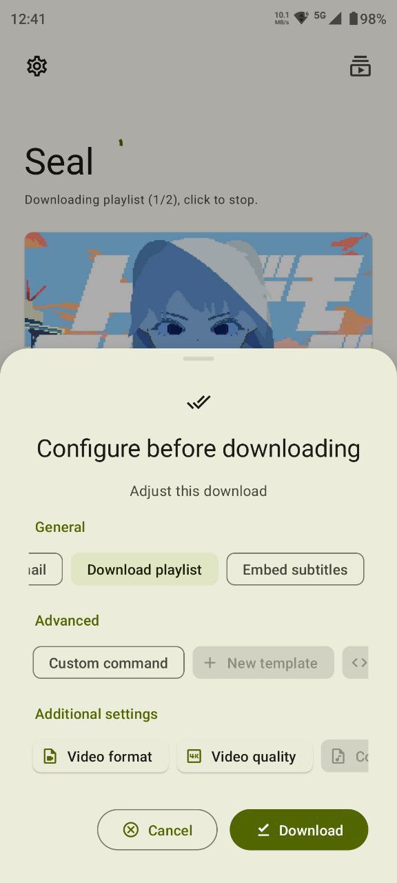 Seal – YouTube Downloader – 씰 – 유튜브 다운로더 2.0.0 2