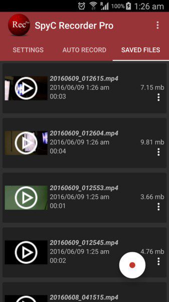 Secret Video Recorder Pro- SVR – 비밀 비디오 녹화기 프로 – SVR (프로) 3.2 7