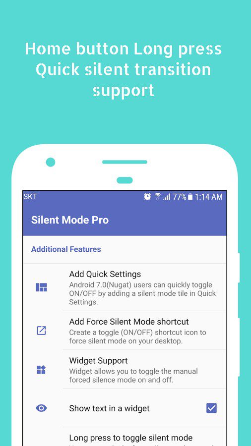 Silent Mode Pro (Camera Mute) – 사일런트 모드 프로 (카메라 음소거) (프로) 2.4.1 버그판 2