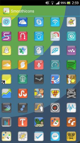 Smoothicons Apex Nova Holo Adw – 스무스아이콘스 에이펙스 노바 홀로 아드워드 3.1 1