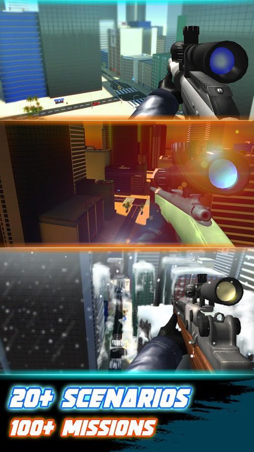 Sniper 3D Silent Assassin Fury – 스나이퍼 3D 사일런트 어쌔신 퓨리 5.4 버그판 3