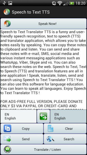 Speech to Text Translator TTS Full – 음성 텍스트 변환기 TTS 전체 3.1.5 1