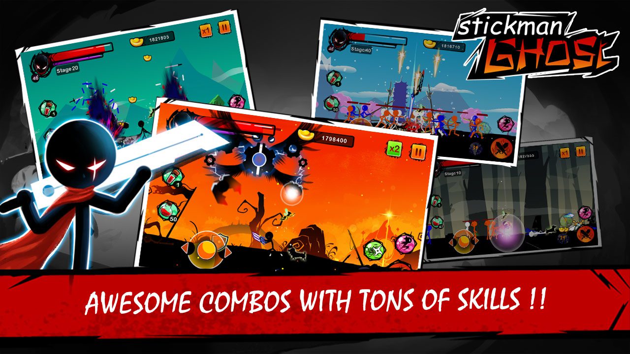 Stickman Ghost Ninja Warrior – 스틱맨 고스트 닌자 전사 3.1 버그판 1