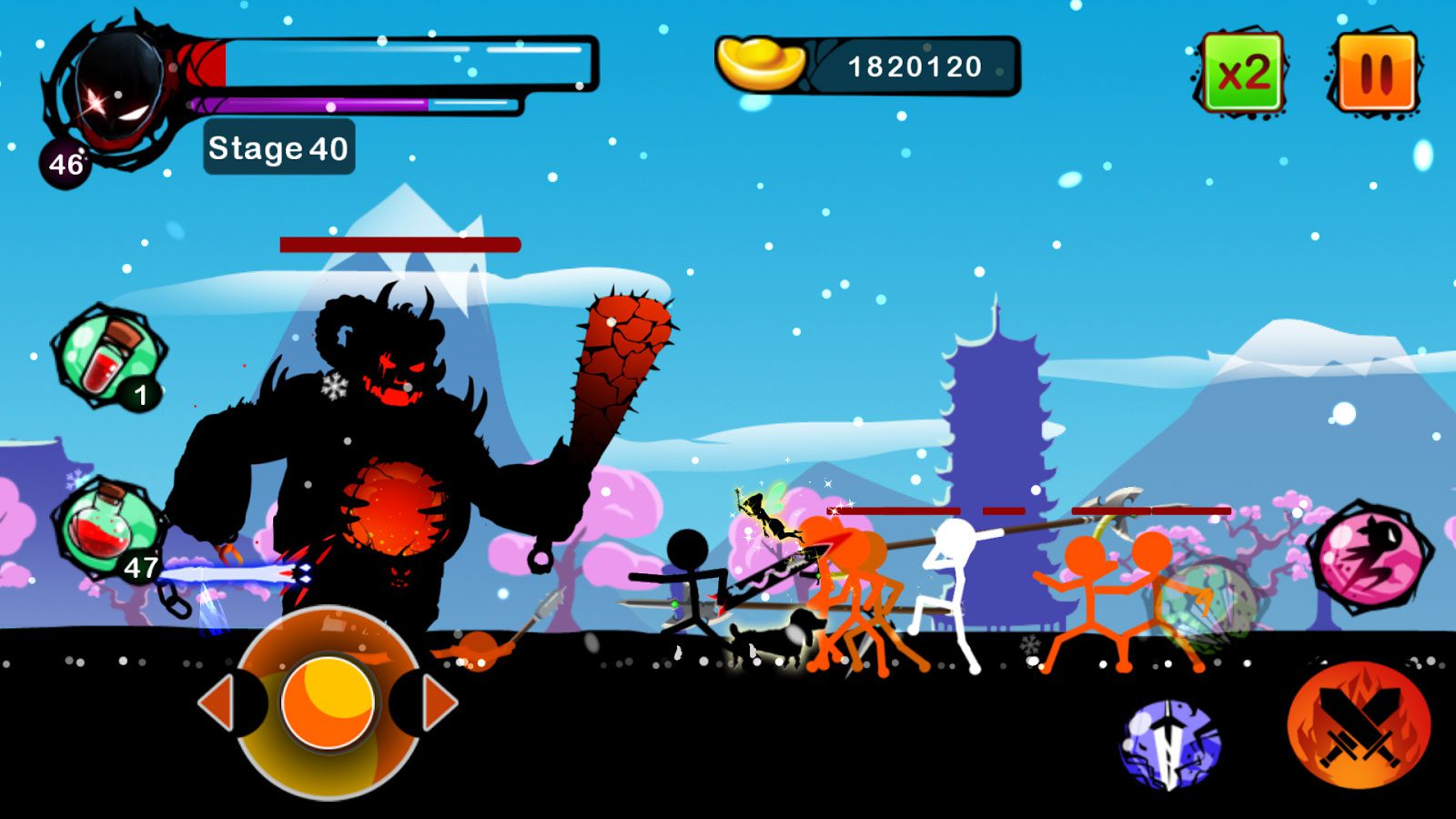 Stickman Ghost Ninja Warrior – 스틱맨 고스트 닌자 전사 3.1 버그판 6