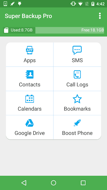 Super Backup Pro SMSContacts – 슈퍼 백업 프로 SMS연락처 (프로) 2.2.80 1