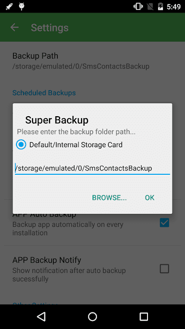 Super Backup Pro SMSContacts – 슈퍼 백업 프로 SMS연락처 (프로) 2.2.80 5