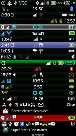 Super Status Bar – 슈퍼 상태 바 0.16.7.2 3