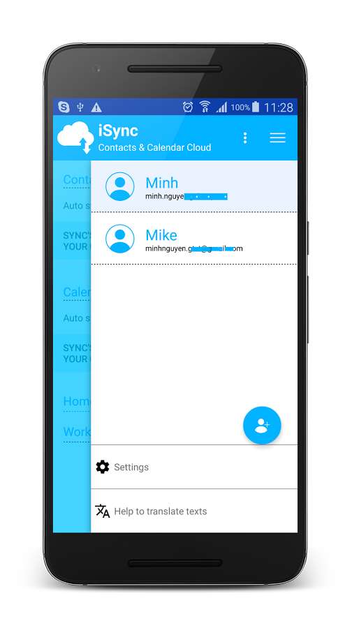 Sync Contact & Calendar Cloud – 연락처 및 캘린더 클라우드 동기화 2.2.18 2
