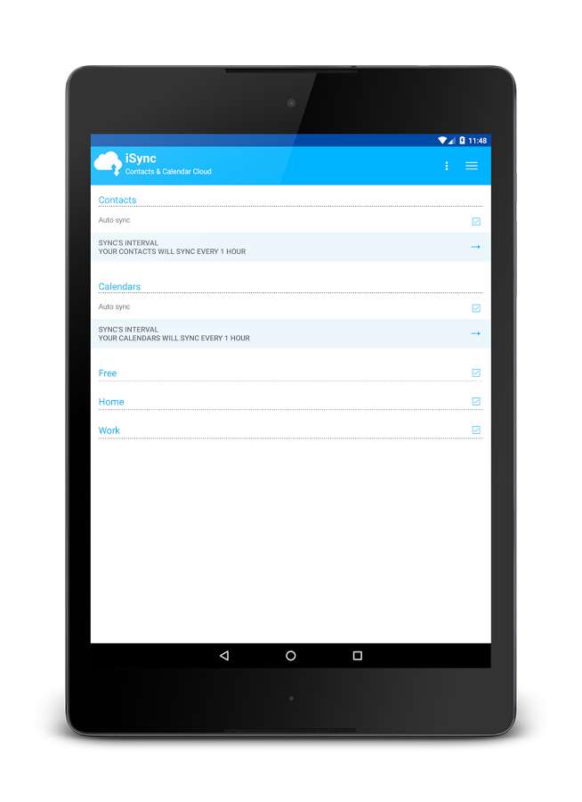 Sync Contact & Calendar Cloud – 연락처 및 캘린더 클라우드 동기화 2.2.18 5