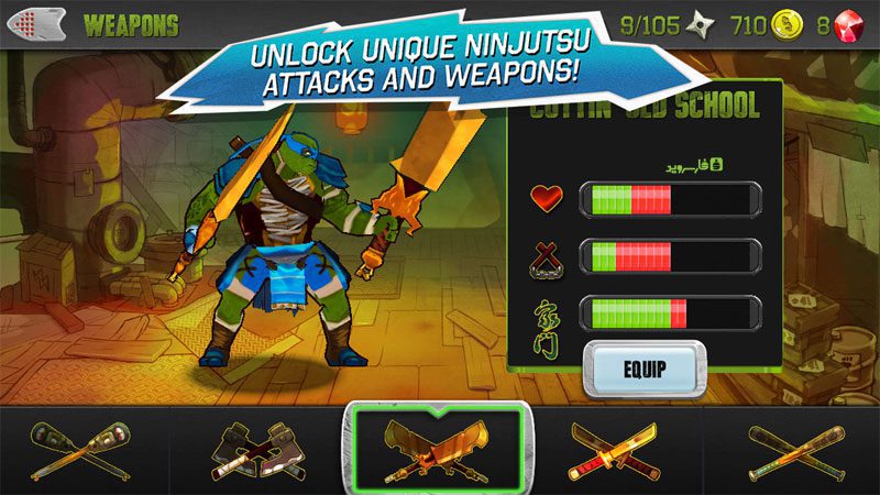 TMNT: Brothers Unite – TMNT: 형제의 연합 1.0.2 버그판 5