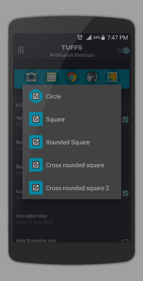 TUFFS Notification Shortcuts FULL – TUFFS 알림 단축키 FULL 4.1 6
