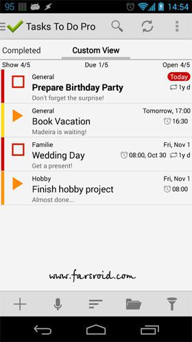 Tasks To Do Pro, To-Do List – 작업 목록 프로, 할 일 목록 (프로) 2.4.4 3