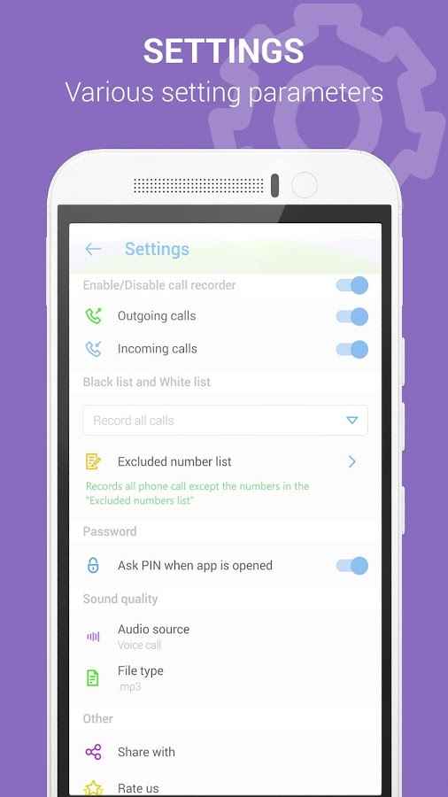 Top Droid Call Recorder Pro – 탑 드로이드 통화 녹음기 프로 (프로) 1.9 1