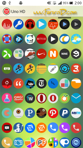 Uno HD Multilauncher Theme – 우노 HD 멀티런처 테마 2.0 3