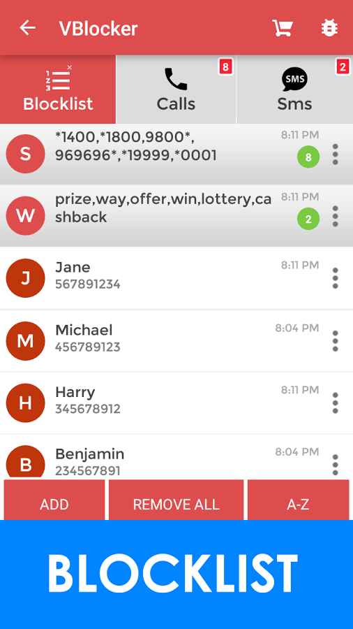 VBlocker: Call and Sms Blocker Premium – V블로커: 전화 및 문자 차단기 프리미엄 (프리미엄) 3.0.5 2