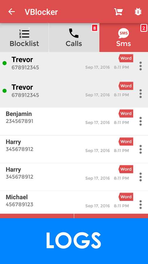 VBlocker: Call and Sms Blocker Premium – V블로커: 전화 및 문자 차단기 프리미엄 (프리미엄) 3.0.5 4