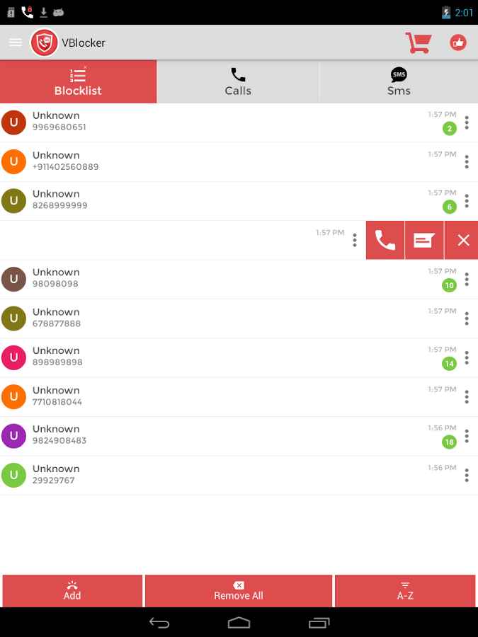 VBlocker: Call and Sms Blocker Premium – V블로커: 전화 및 문자 차단기 프리미엄 (프리미엄) 3.0.5 6