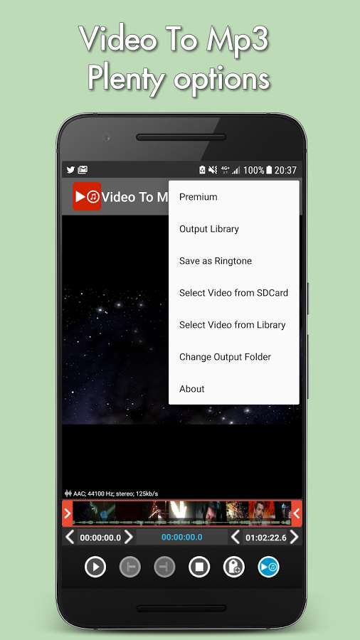 Video to mp3 Premium – 비디오를 mp3로 프리미엄 (프리미엄) 4.2 5