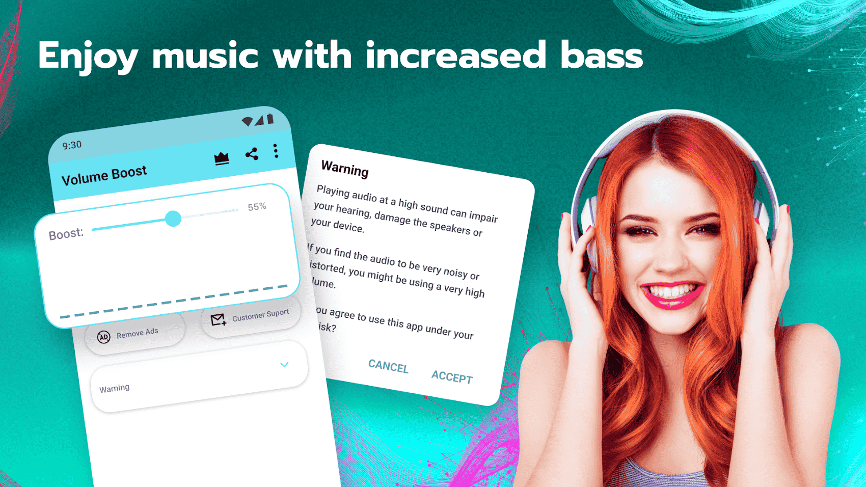 Volume Booster for Android – 안드로이드용 볼륨 부스터 (프로) 13.3.8 7