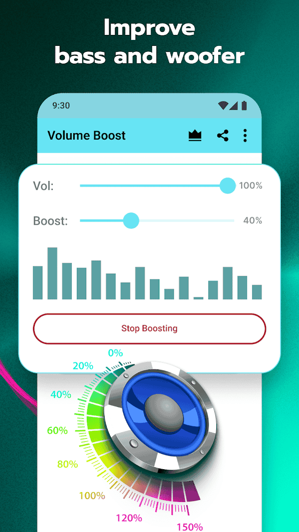 Volume Booster for Android – 안드로이드용 볼륨 부스터 (프로) 13.3.8 4