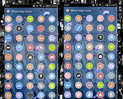 WHITE EDGE ICONS APEX/NOVA/ADW – 화이트 엣지 아이콘 APEX/NOVA/ADW 1.0.0 2