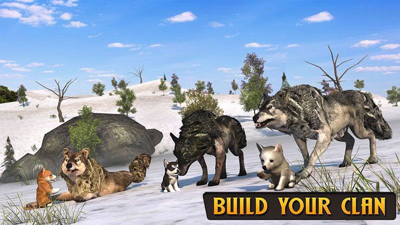 Wolf Life Simulation 2017 – 늑대 생명 시뮬레이션 2017 1.0 버그판 5